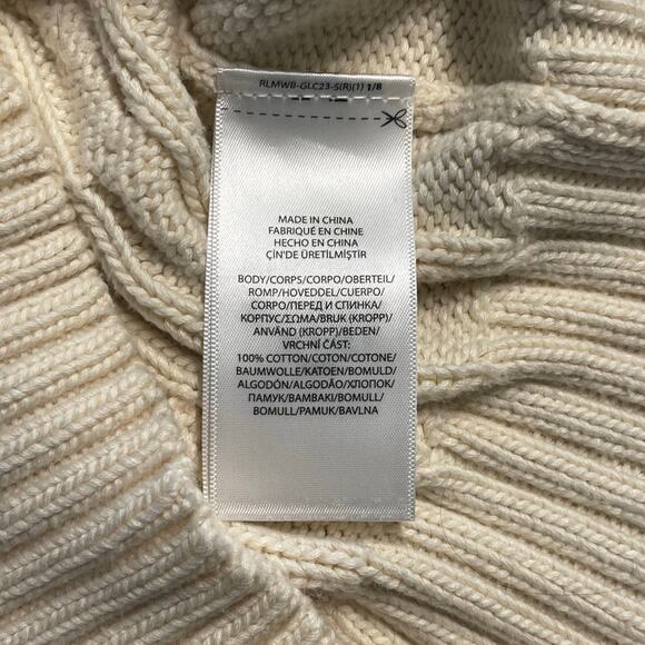 Polo Ralph Lauren Women’s 100% Cotton Knit Cricket Vest Size Medium - Picture 7 of 7